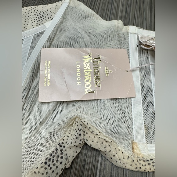 Rare Vivienne Westwood corset crop top Vintage Gold Label - Picture 11 of 16